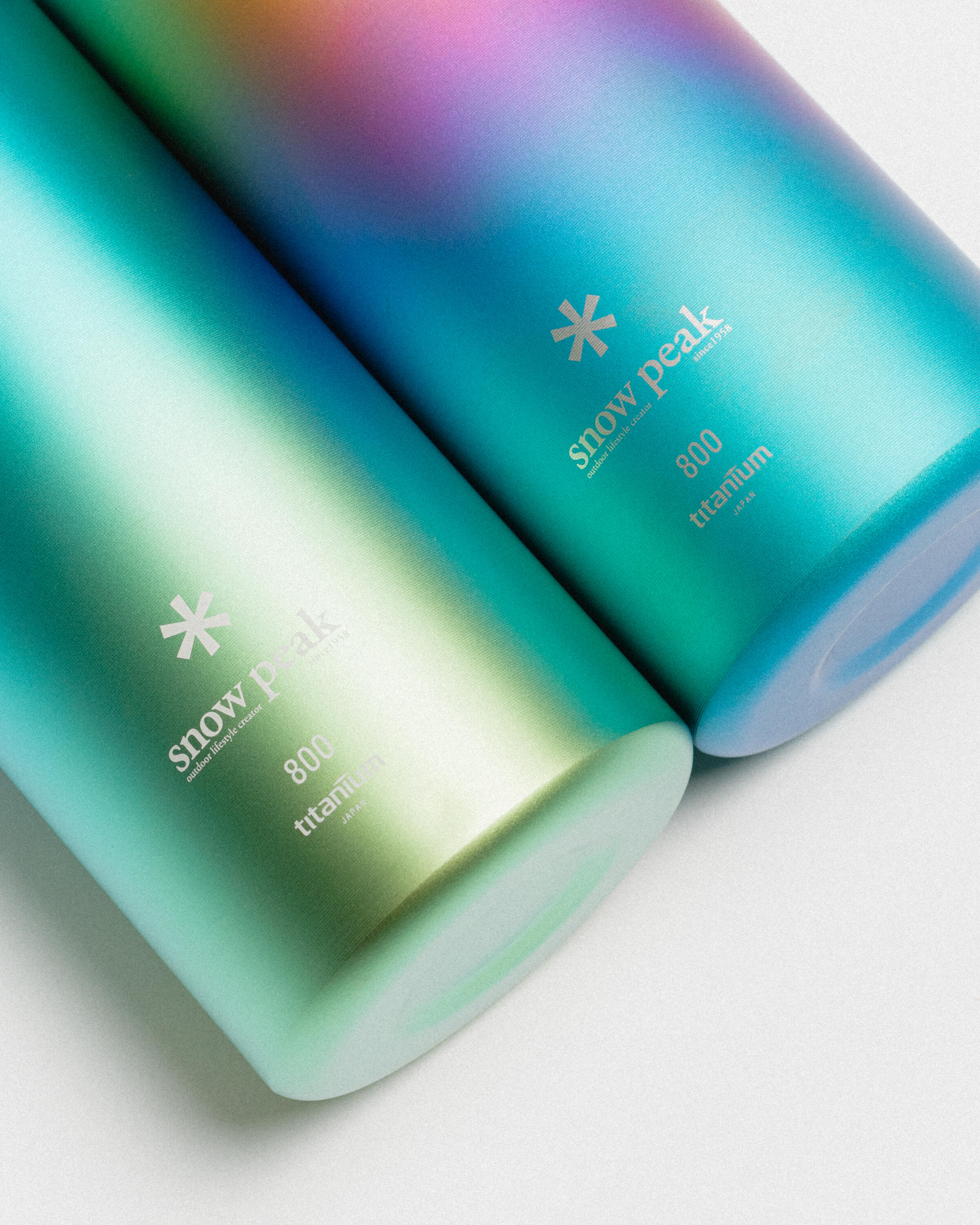 Snow Peak TITANIUM AURORA BOTTLE 800 | TW-800-RA | AFEW STORE